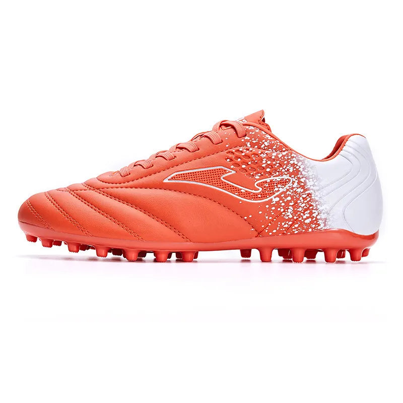 Adult Soccer Shoes NIMBLE 23 MG- [Orange White] 