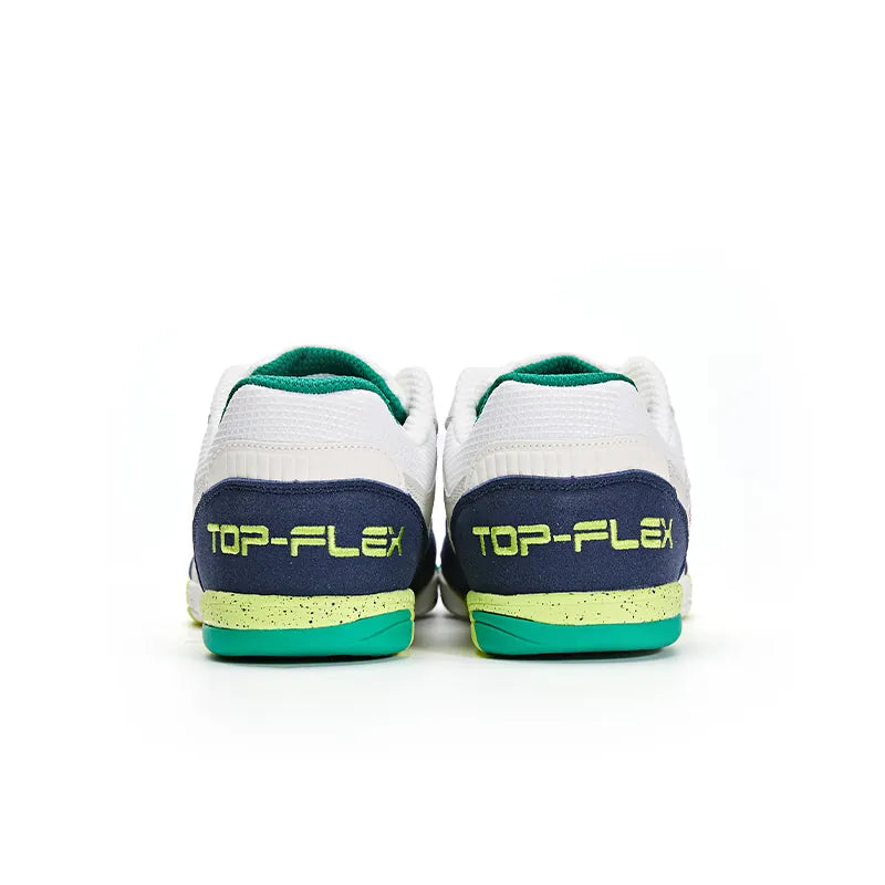 Futsal shoes TOP FLEX 2024 [white black light green]