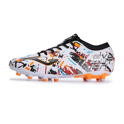 Adult Football Shoes EVOLUTION 23 FG- [White and Black]
