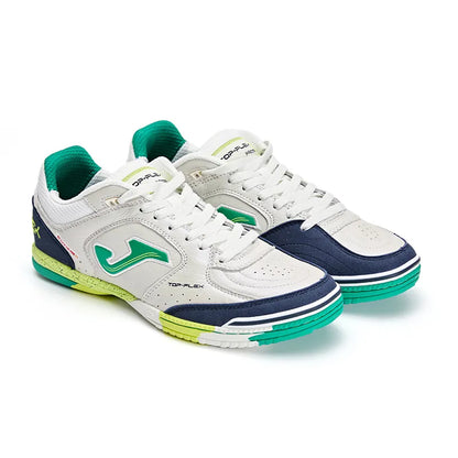 Futsal shoes TOP FLEX 2024 [white black light green]