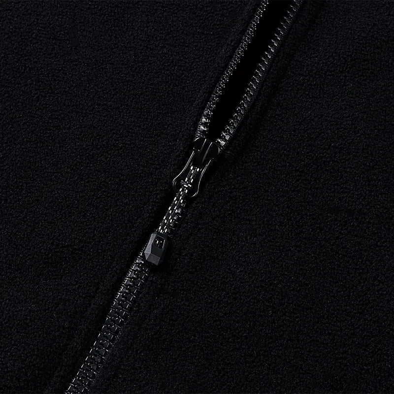 Women's Polar Fleece Jacket [Grey/Black] 