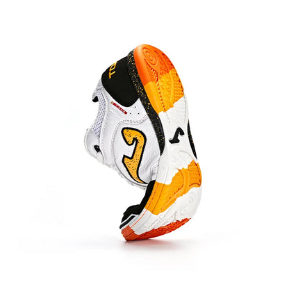 Futsal shoes TOP FLEX [black and white orange]