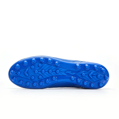Adult Soccer Shoes NIMBLE 23 MG- [Blue and White] 