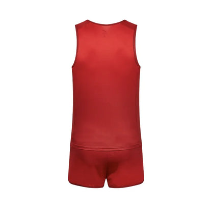 Men's Track and Field Suit [Blue/Red]