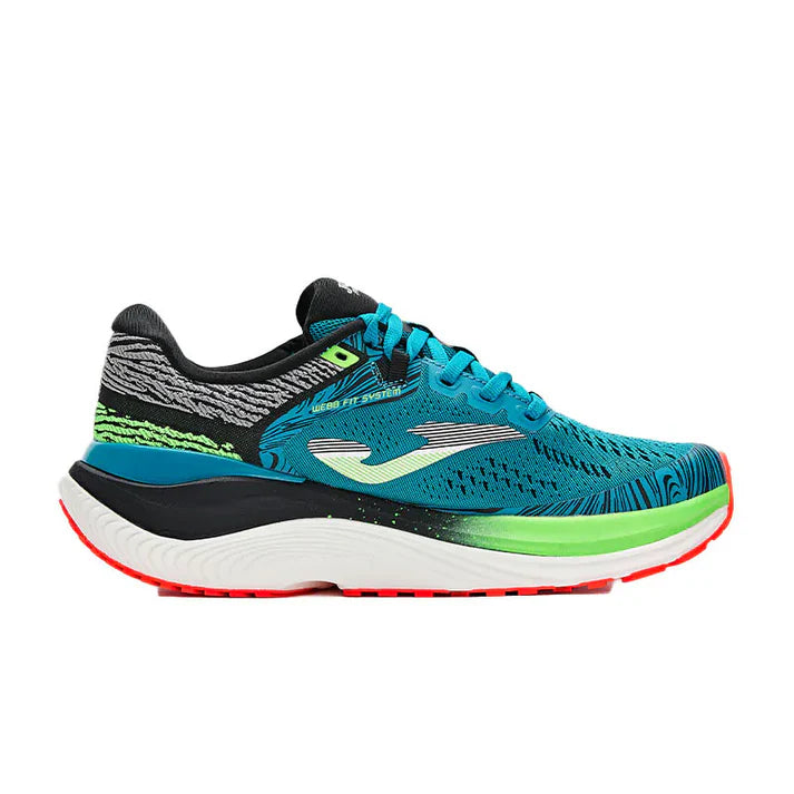 Adult Running Shoes FENIX Series [Gray Orange/Green Black]