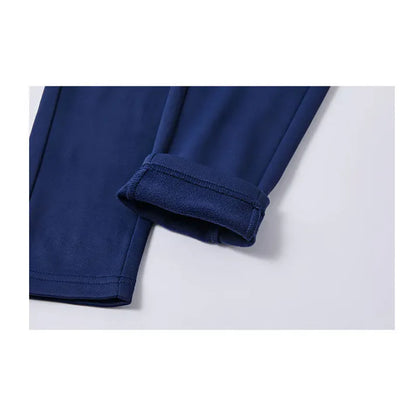 Children's sports leggings trousers [black/navy blue]