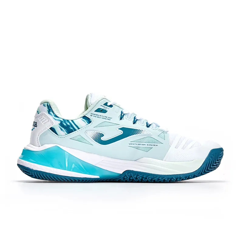 Women's Professional Padel Shoes SPIN [Light Green/White]