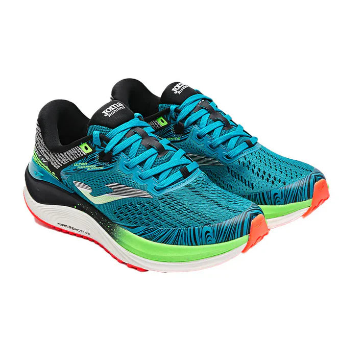 Adult Running Shoes FENIX Series [Gray Orange/Green Black]