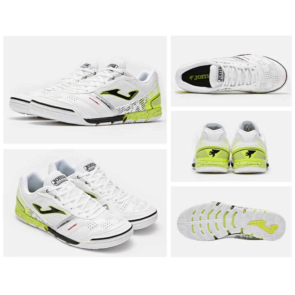 MUNDIAL series futsal boots [light green/white/yellow]