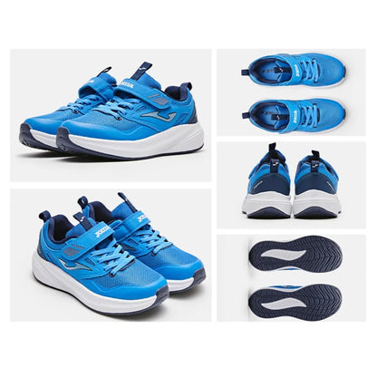 Kids' Breathable Velcro Sneakers FERRO JR [Blue]