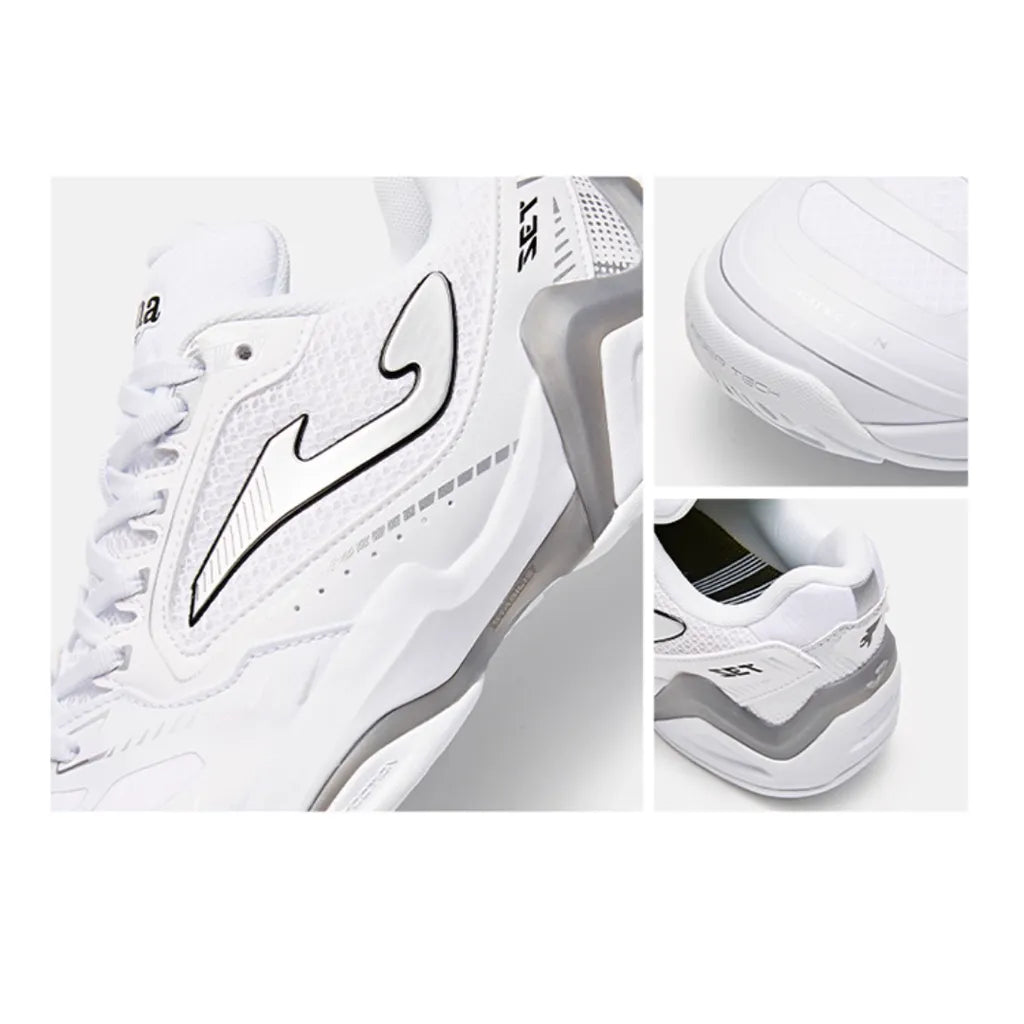 Men's Size 25 New SET Tennis Shoes [White]