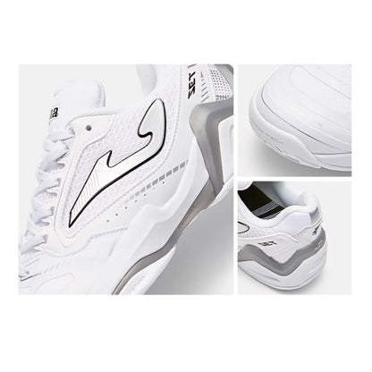 Men's Size 25 New SET Tennis Shoes [White]