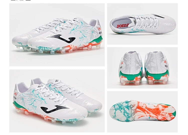 Men's soccer cleats FG ~ SUPER COPA series [Black/White]