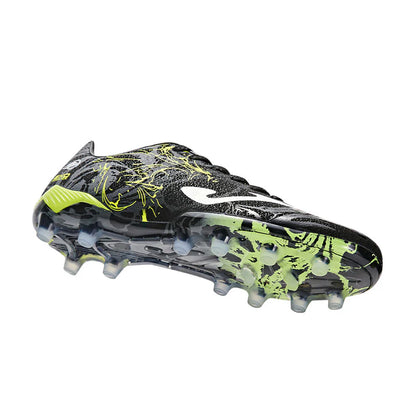 Men's soccer cleats FG ~ SUPER COPA series [Black/White]