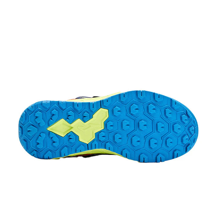 Kids' outdoor running shoes ~ ADVENTURE JR series [Black/Navy]