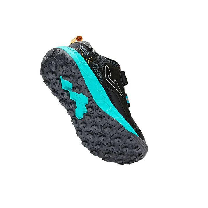 Kids' outdoor running shoes ~ ADVENTURE JR series [Black/Navy]