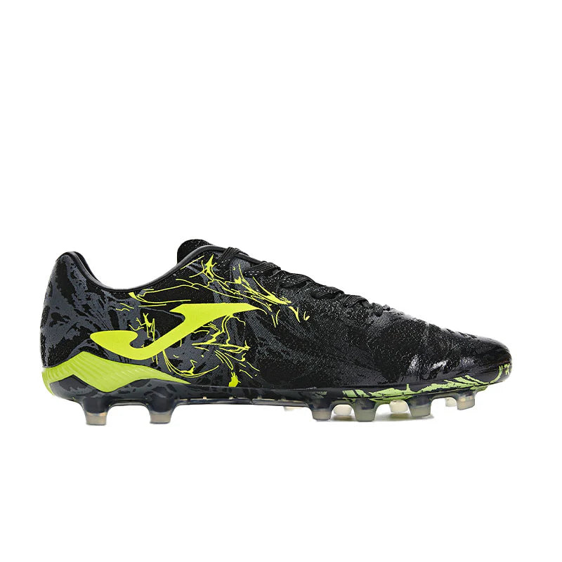 Men's soccer cleats FG ~ SUPER COPA series [Black/White]