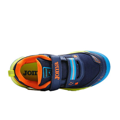 Kids' outdoor running shoes ~ ADVENTURE JR series [Black/Navy]