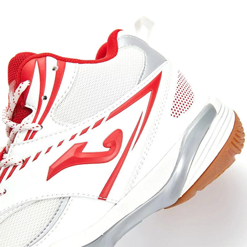 ADULT VOLLEYBALL HIGH TOP SHOES SAGA 【WHITE/RED】