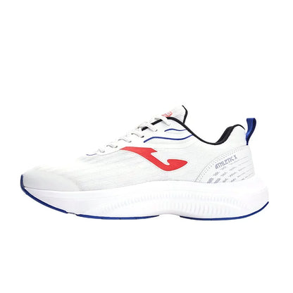 Men's Half Palm Carbon Plate Running Shoes ATHLETICX III [White and Red]