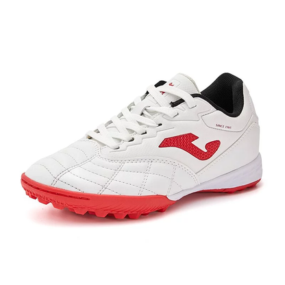 FOOTBALL BOOTS LIGA T1 - JUNIOR TF 【White and Red】