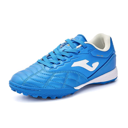FOOTBALL BOOTS LIGA T1 - JUNIOR TF 【 Blue and White】